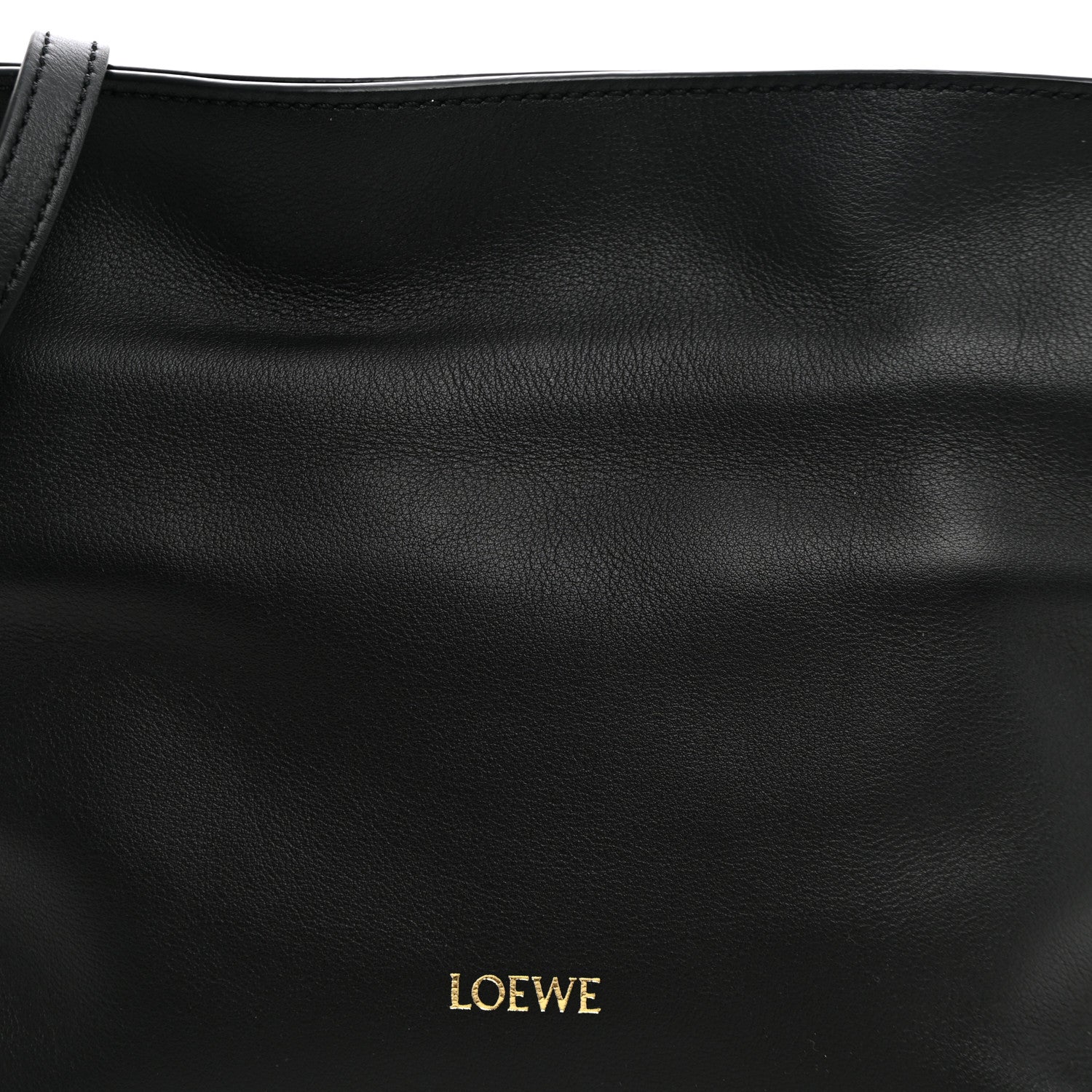 Loewe Calfskin Mini Flamenco Knot Clutch Black 7 of 9