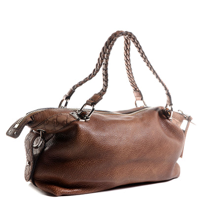 Gucci Leather Medium Bamboo Bar Tote Brown 3 of 7