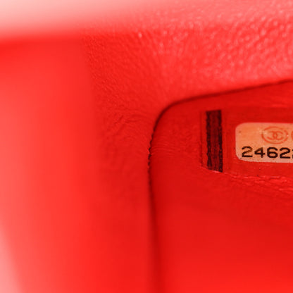 Chanel Lambskin Quilted Small Double Flap Red 7 of 10
