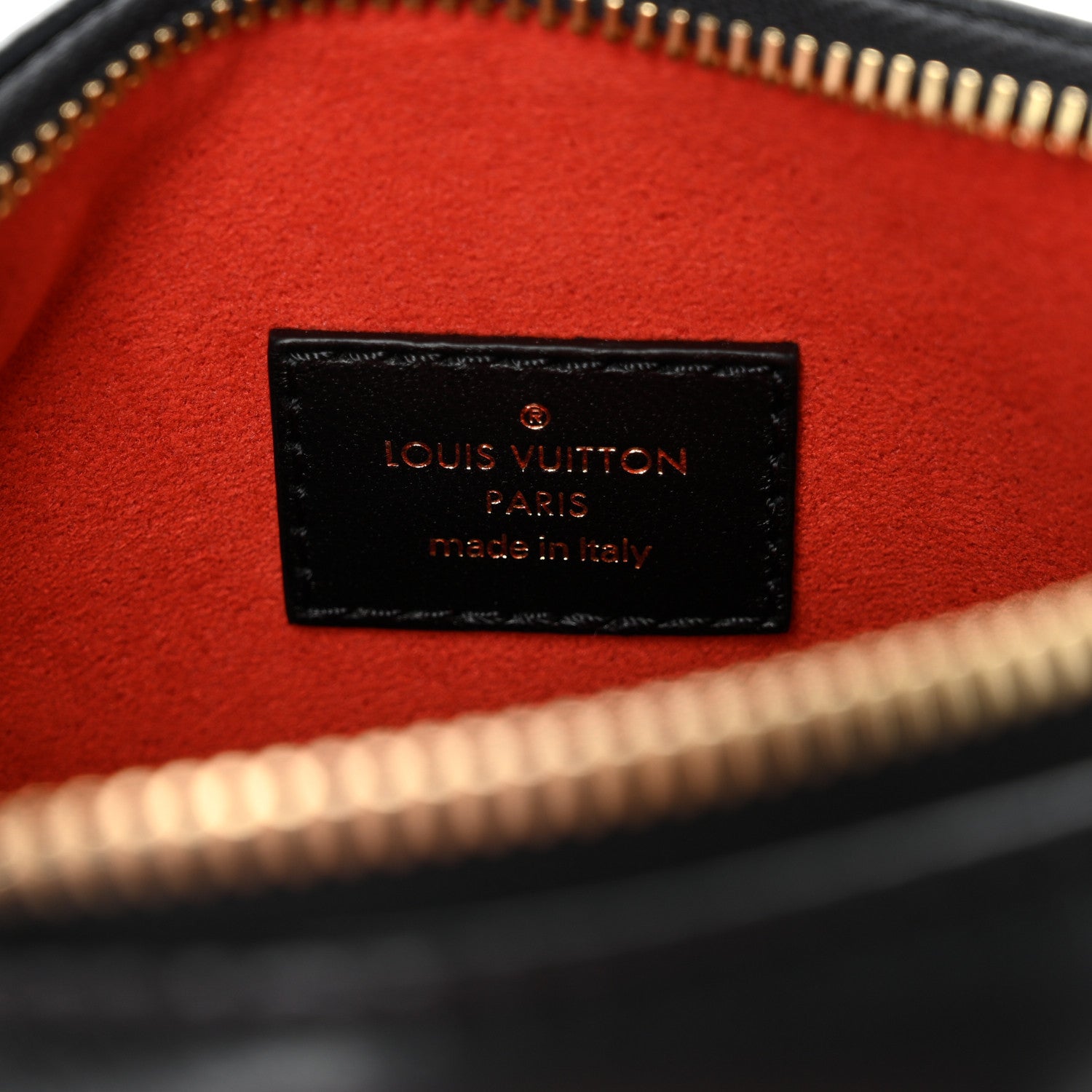 Louis Vuitton Lambskin Embossed Monogram Coussin BB Black 6 of 9