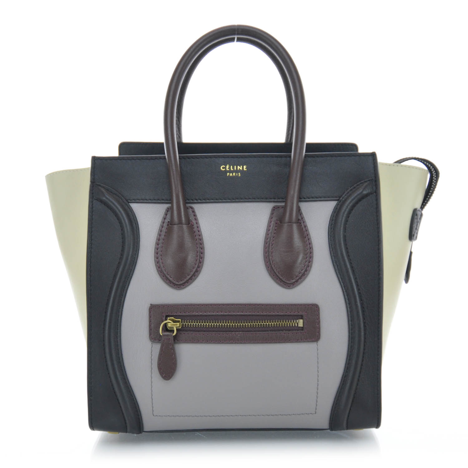Celine Smooth Calfskin Micro Tri-Color Luggage 1 of 10