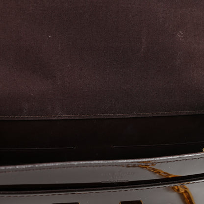 Louis Vuitton Patent Chain Louise GM Amarante 10 of 11