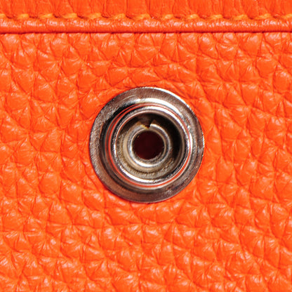 Hermes Taurillon Clemence Evelyne III GM Orange 6 of 14