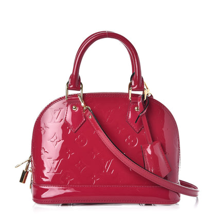 Louis Vuitton Vernis Alma BB Rose Indien 1 of 13