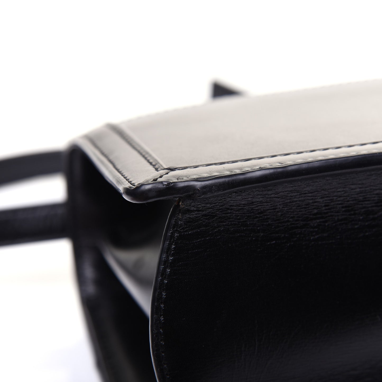 Calfskin Medium Barcelona Shoulder Bag Black