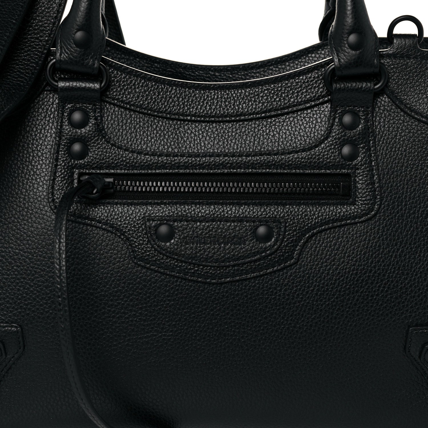 Balenciaga Grained Calfskin Neo Classic Black Hardware S City Black 8 of 10