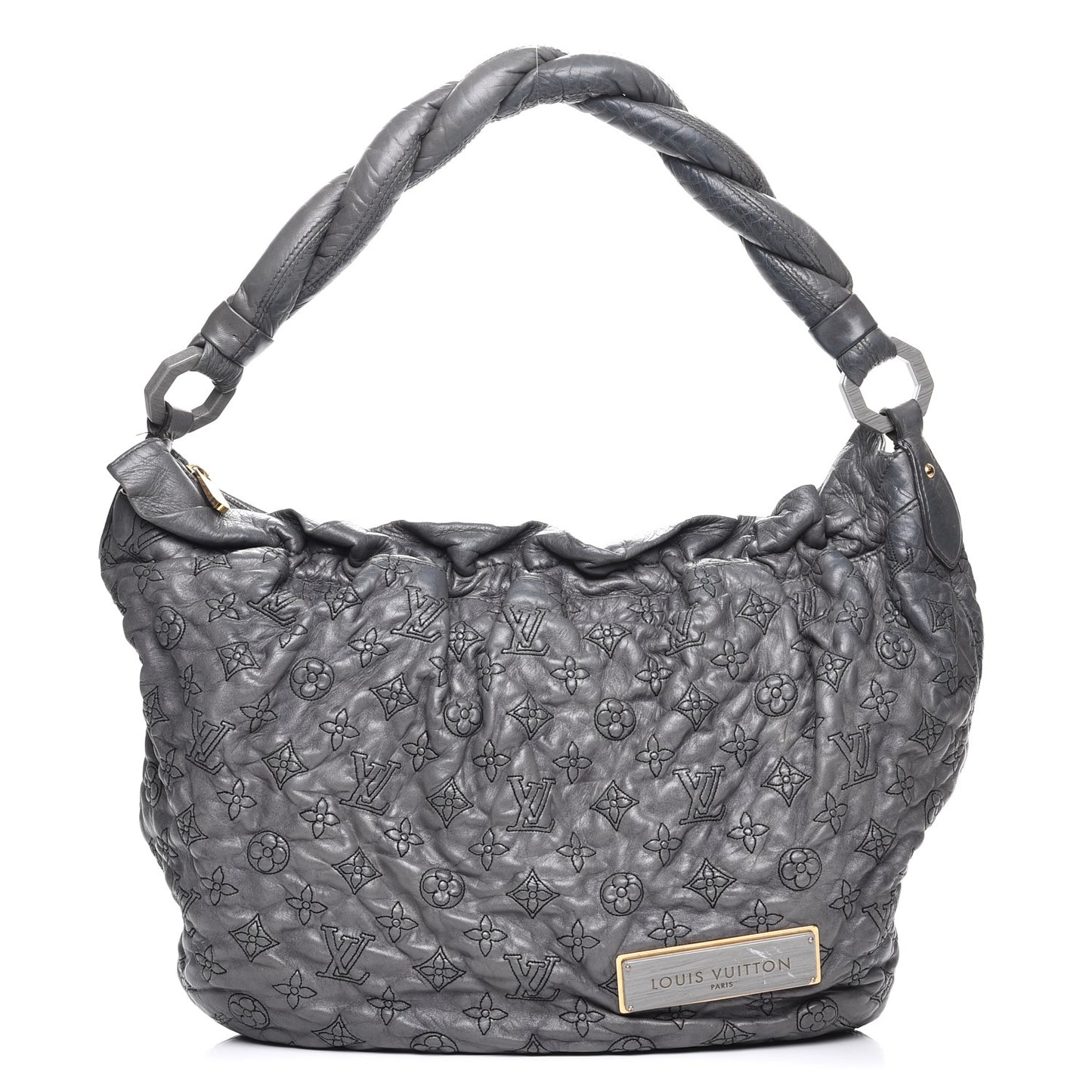 Lambskin Nimbus Olympe GM Anthracite