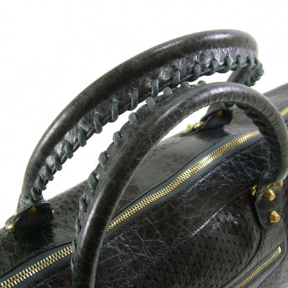 Balenciaga Agneau Cross Perforated Work Black 4 of 10