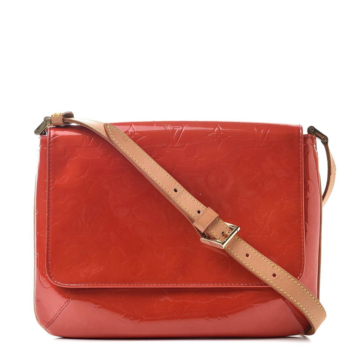 Louis Vuitton Vernis Thompson Street Rouge 1 of 12