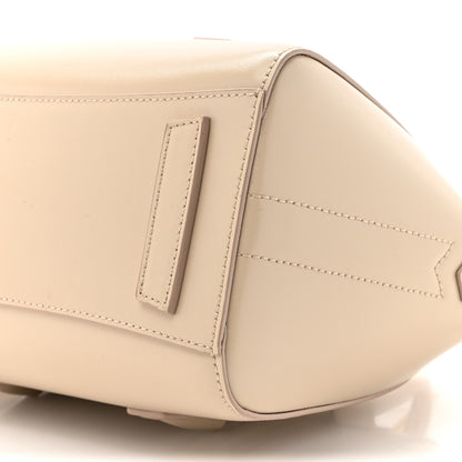 Givenchy Box Calfskin Mini Lock Antigona Shoulder Bag Natural Beige 8 of 13