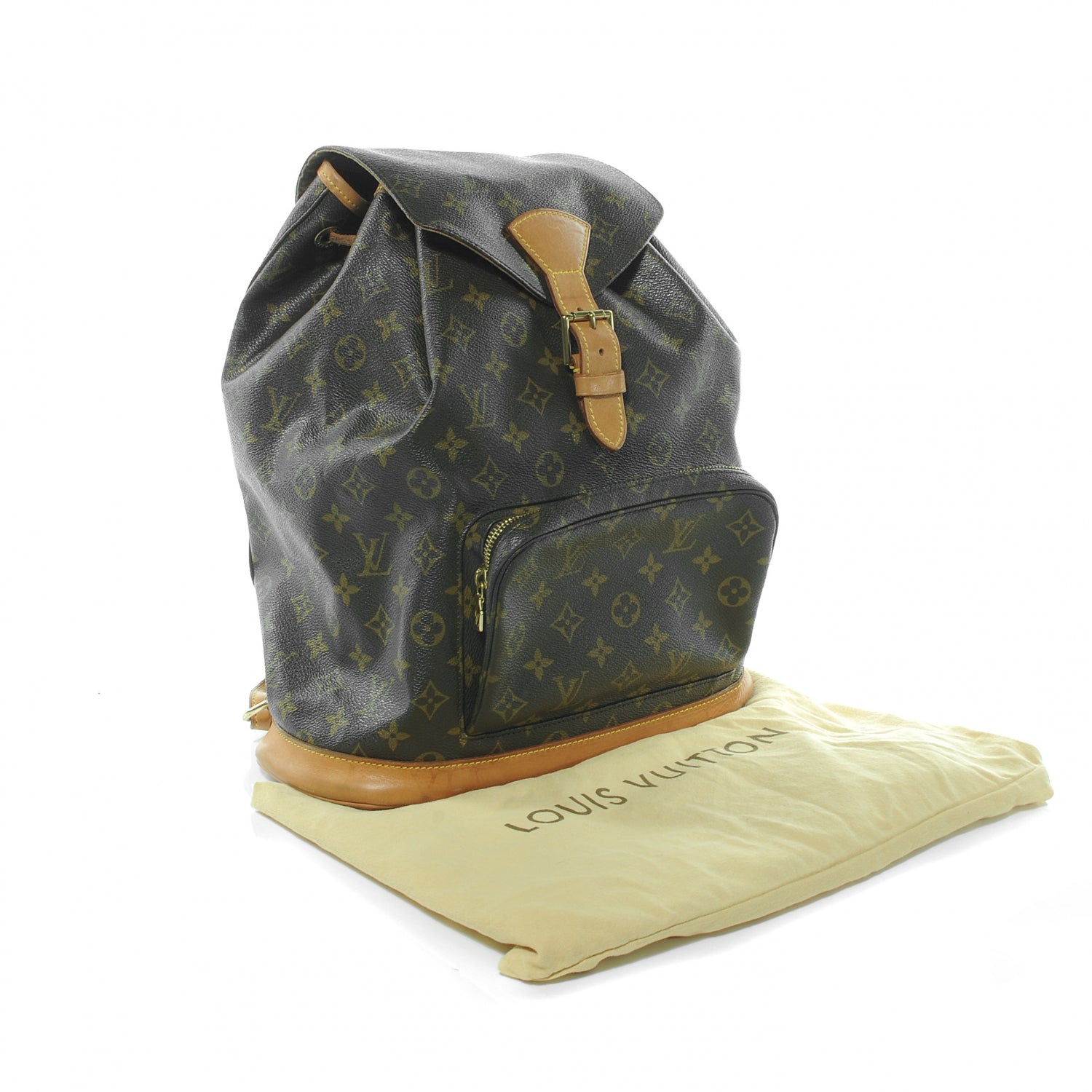Louis Vuitton Monogram Montsouris GM Backpack 3 of 10