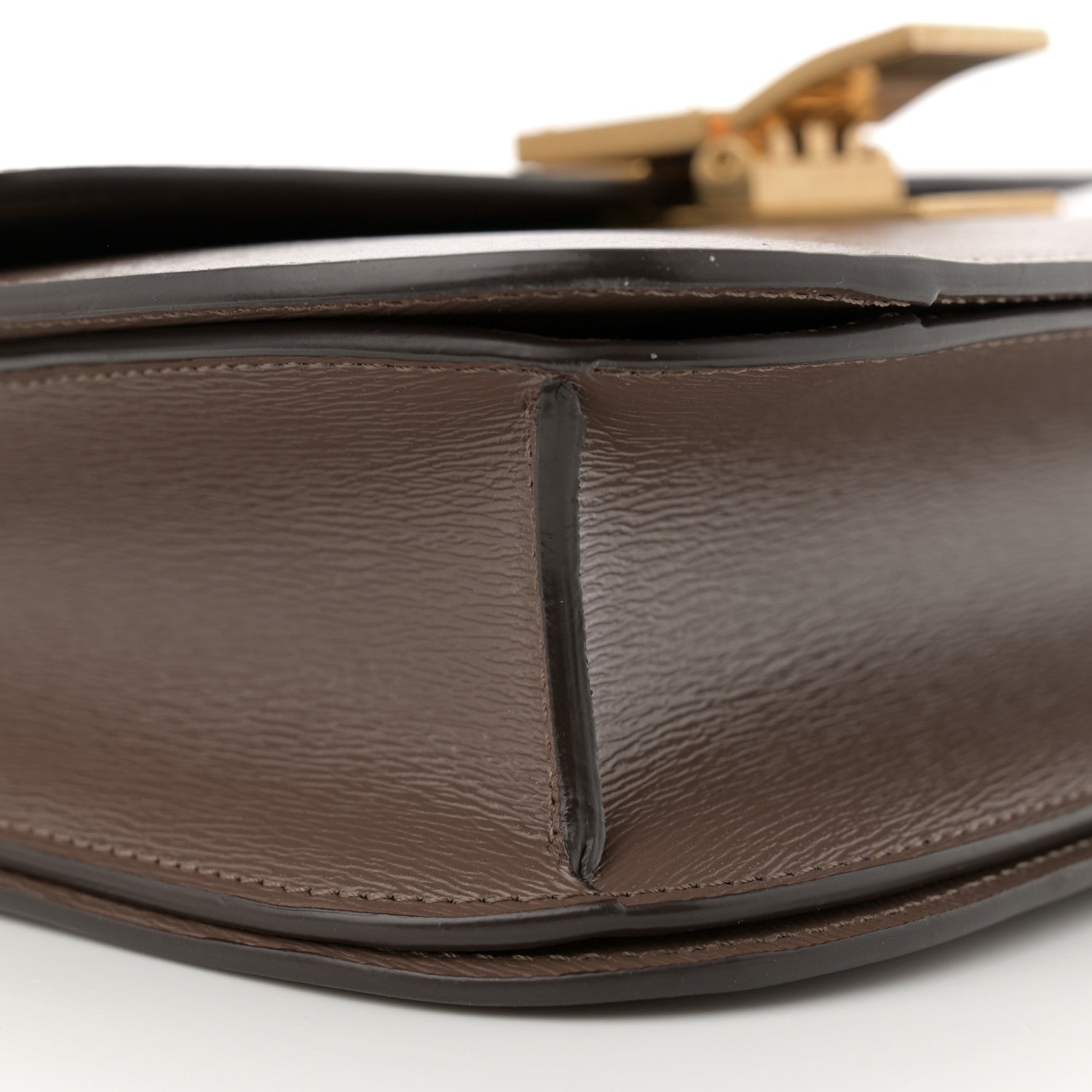 Celine Liege Calfskin Medium Classic Box Flap Bag Glazed Nut 10 of 12