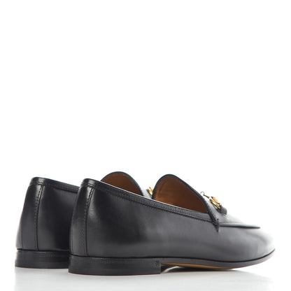 Gucci Calfskin Womens Jordaan Loafers 37 Black 4 of 11