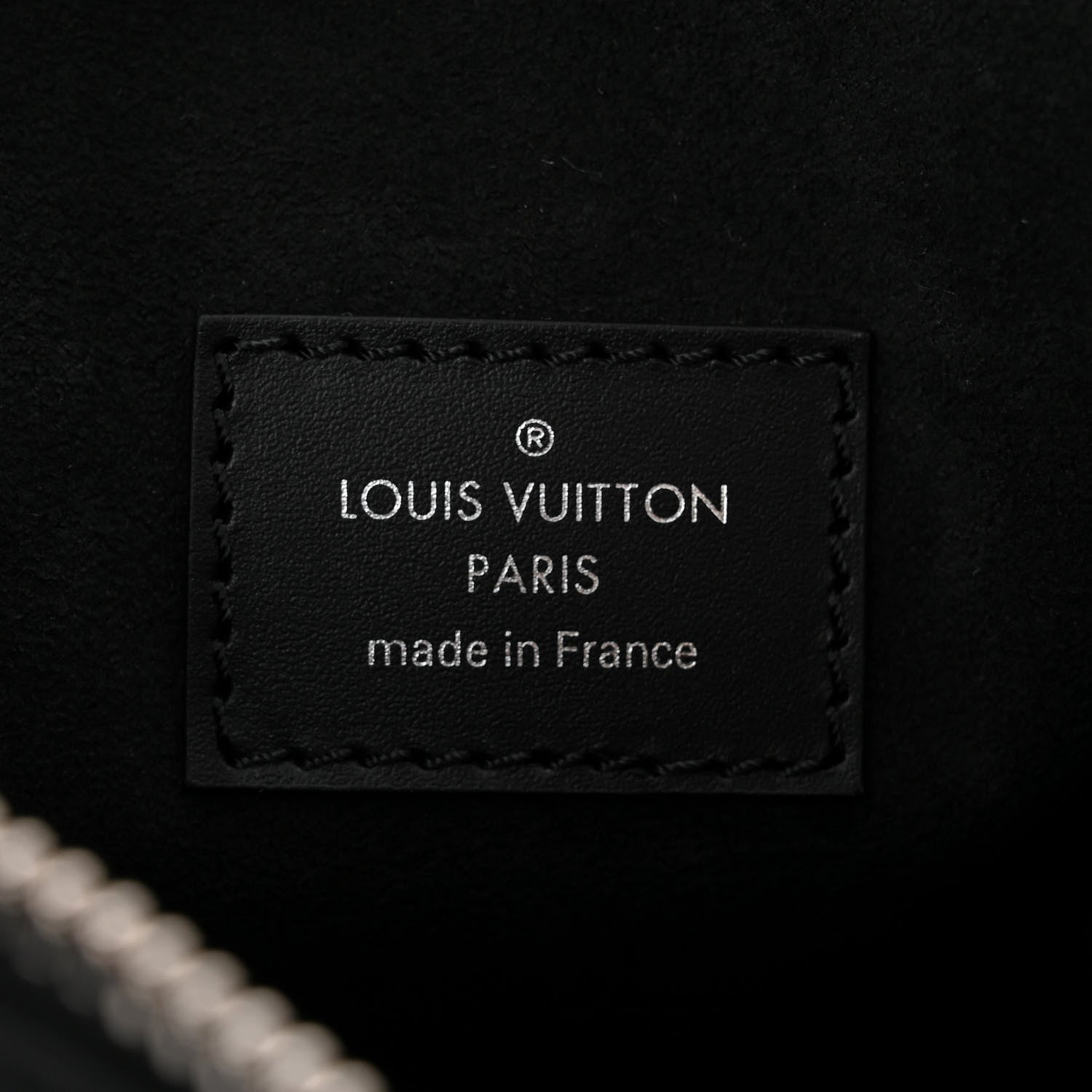 Louis Vuitton Calfskin Debossed Monogram Side Trunk Black 6 of 9