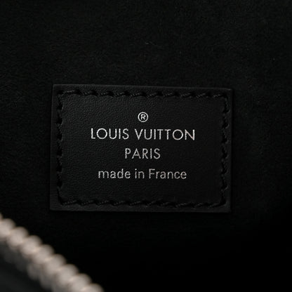 Louis Vuitton Calfskin Debossed Monogram Side Trunk Black 6 of 9