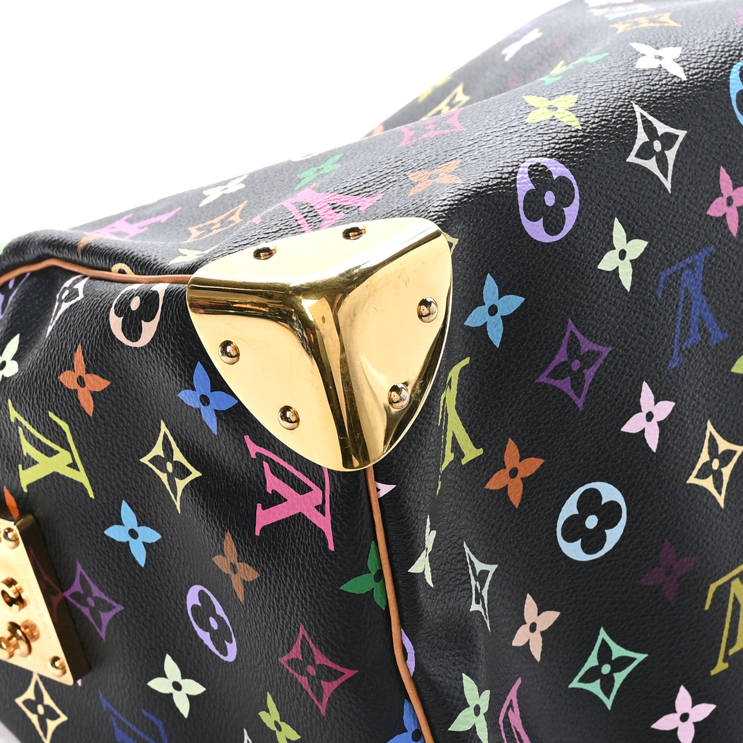 Louis Vuitton Monogram Multicolor Speedy 30 Black 8 of 11