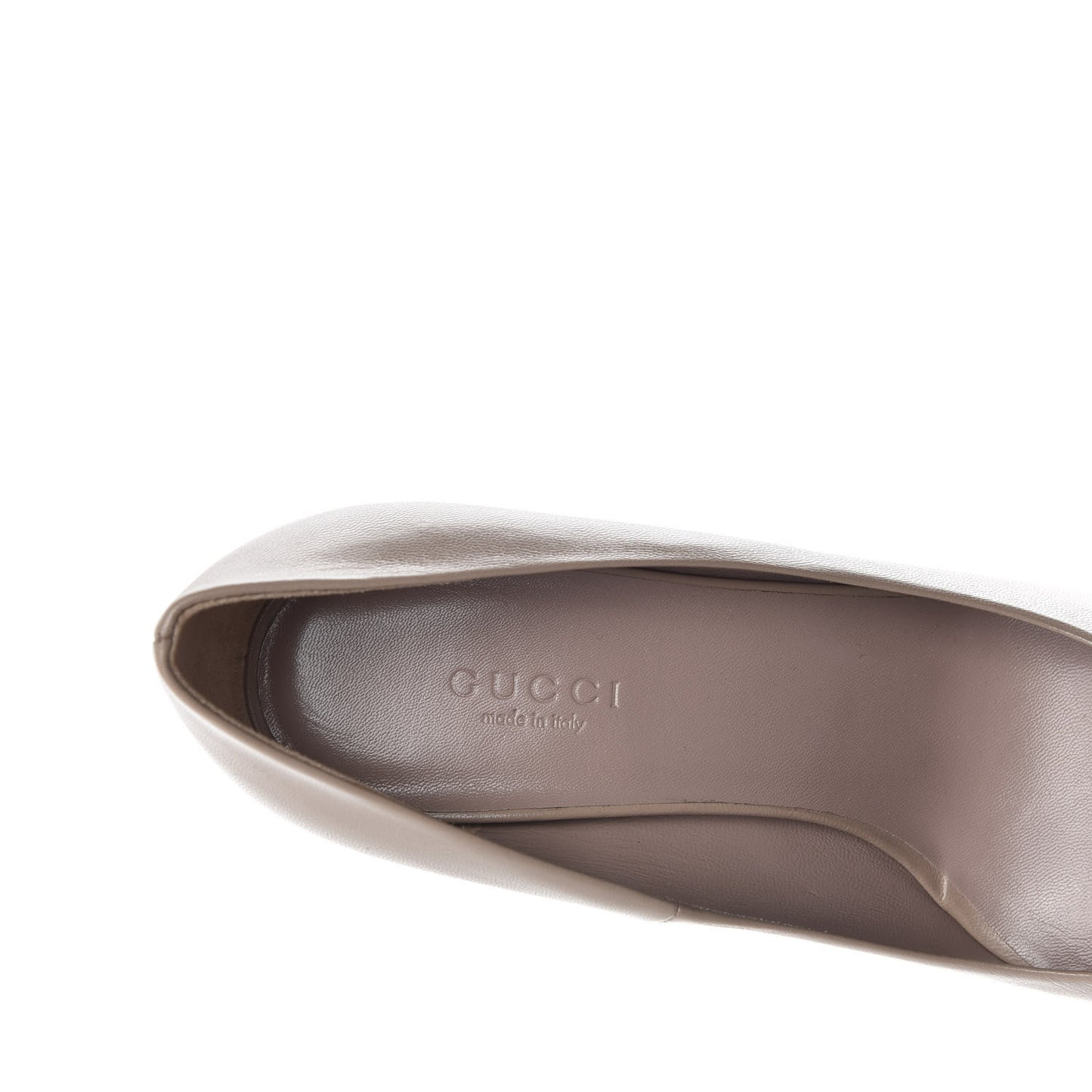 Calfskin Kristen Bamboo Pumps 36 Nude Pink