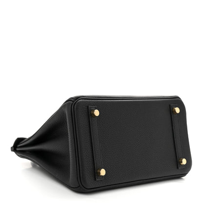 Hermes Togo Birkin 25 Black 4 of 11
