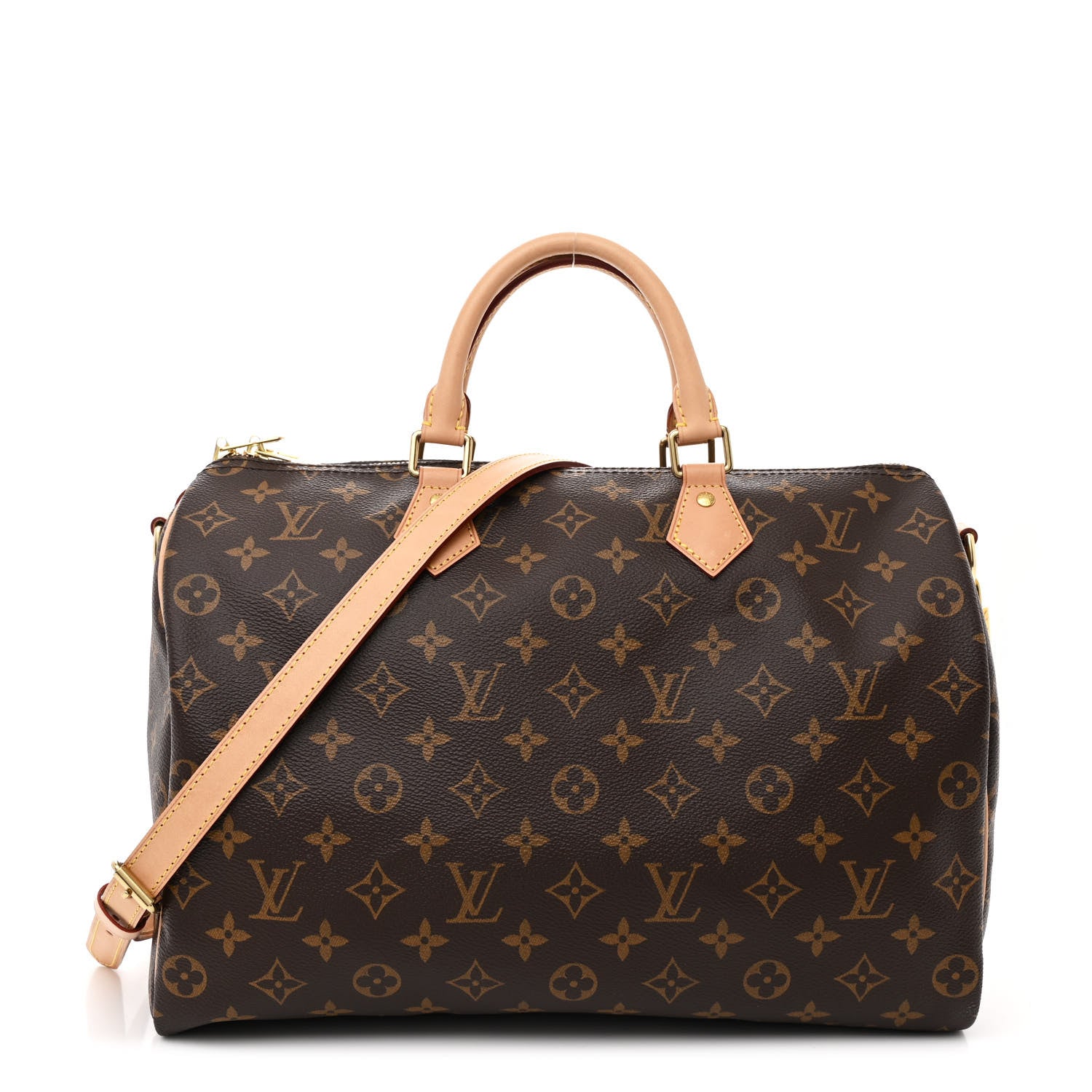Louis Vuitton Monogram Speedy Bandouliere 35 1 of 10