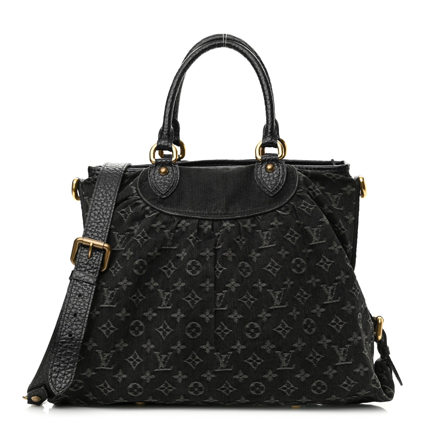 Louis Vuitton Denim Neo Cabby GM Black 1 of 12