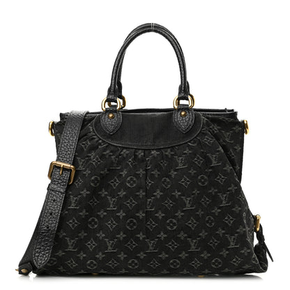 Louis Vuitton Denim Neo Cabby GM Black 1 of 12