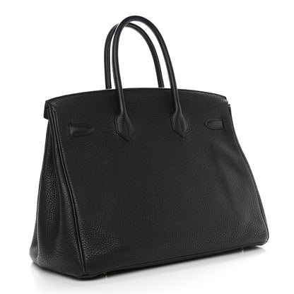 Hermes Togo Birkin 35 Black 2 of 11