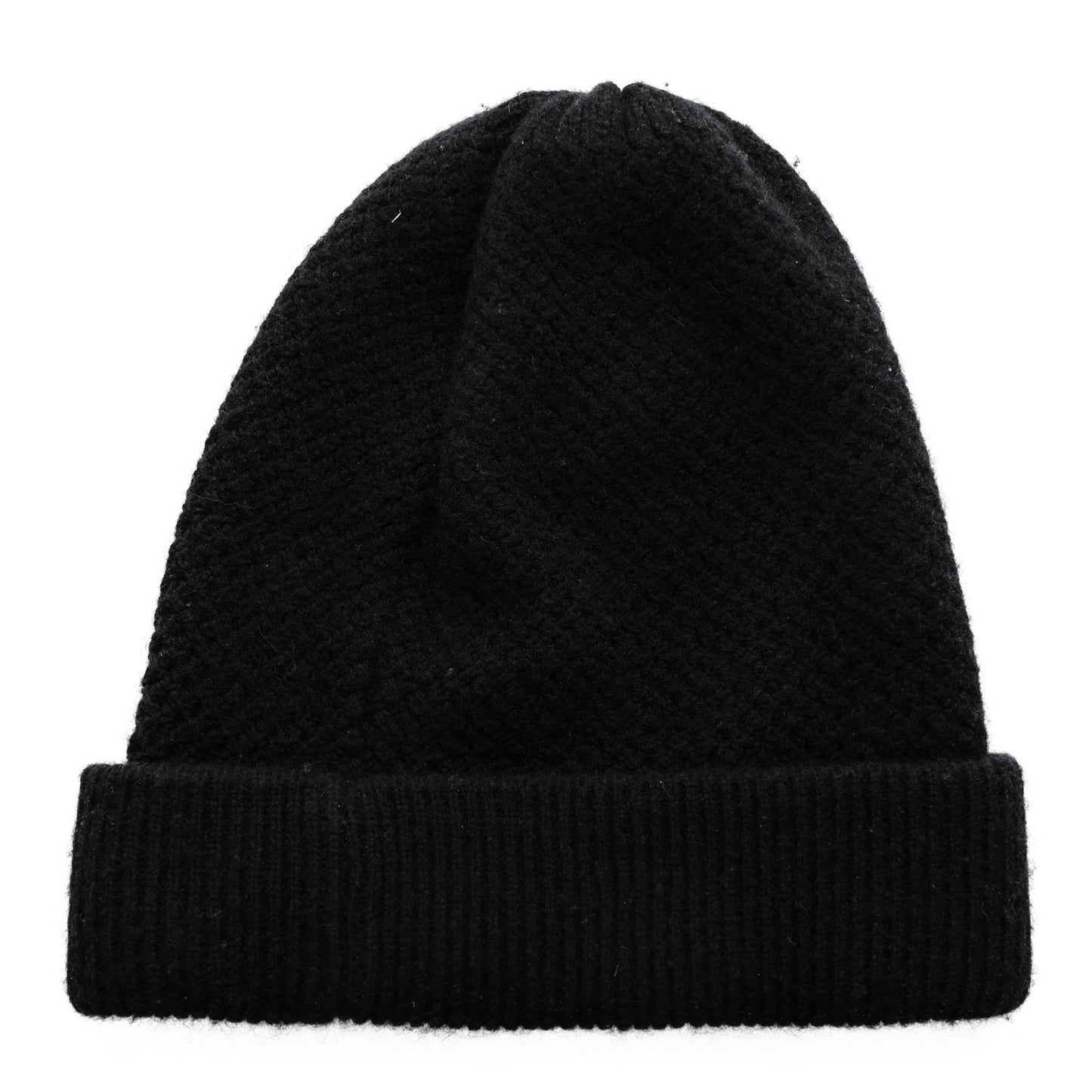 Cashmere CC Logo Beanie Hat Black