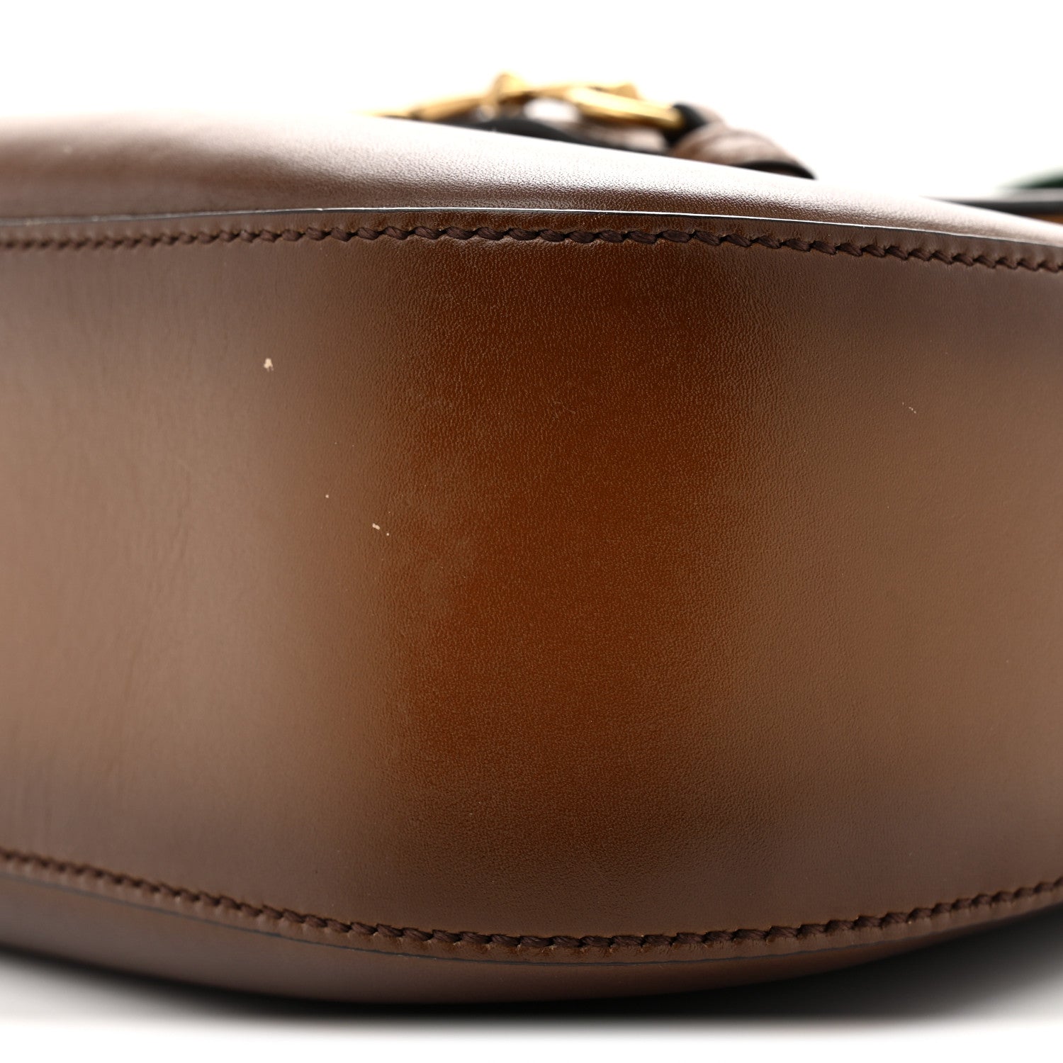 Gucci Calfskin Medium Lady Web Shoulder Bag Cuir 10 of 15