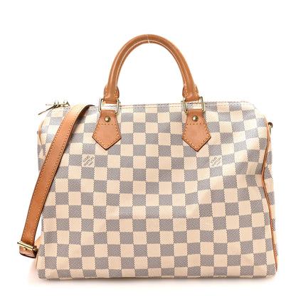 Louis Vuitton Damier Azur Speedy Bandouliere 30 1 of 10