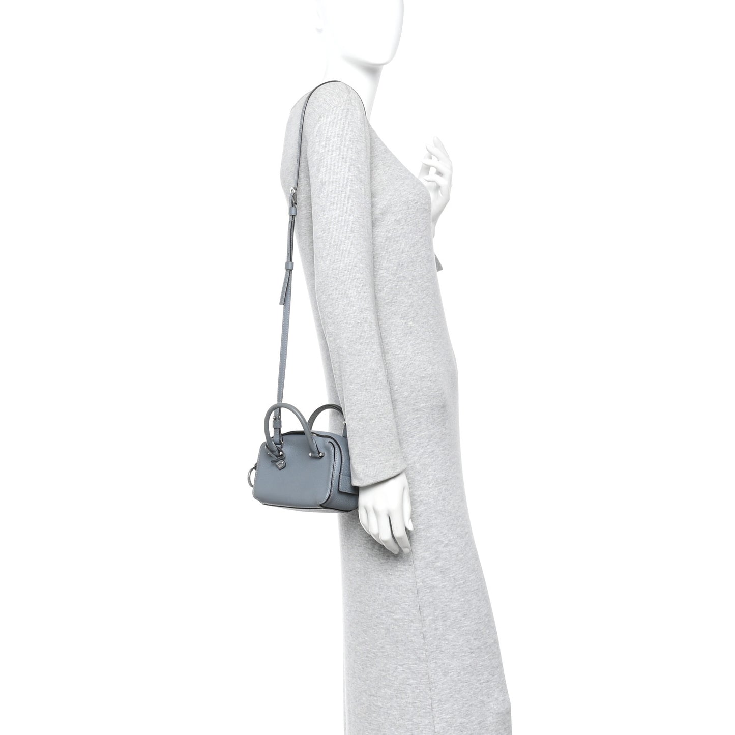 Taurillon Soft Nano Cool Box Satchel Pacific