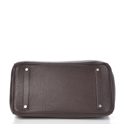 Hermes Togo Birkin 35 Chocolate 7 of 48