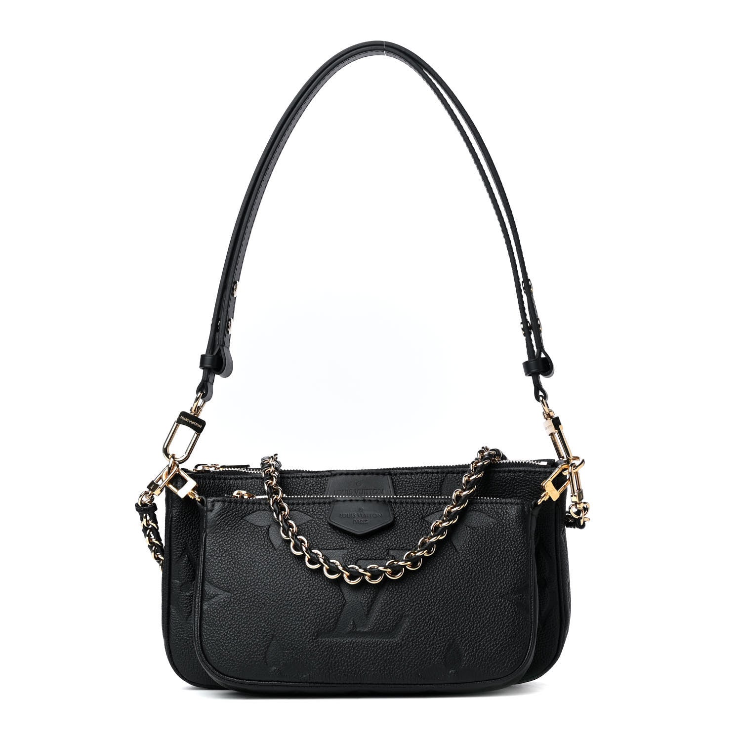 Louis Vuitton Empreinte Monogram Giant Multi Pochette Accessories Black 1 of 4