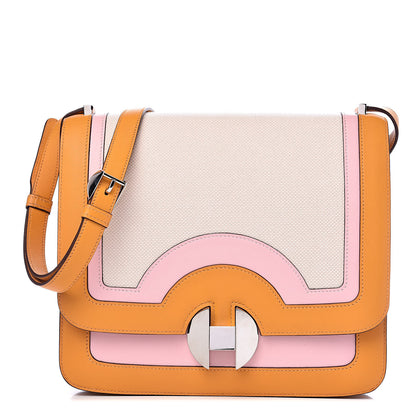 Hermes Toile Swift 2002 26 Moutarde Rose Sakura Rose Dragee 1 of 11