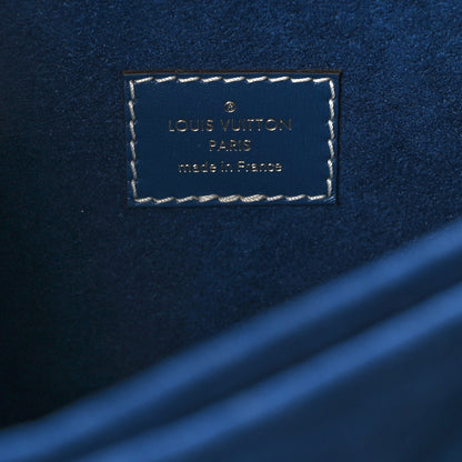 Louis Vuitton Denim Monogram Jacquard Dauphine MM Bleu 5 of 6