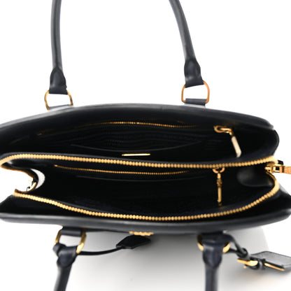 Prada Saffiano Lux Parabole Tote Baltico 5 of 9