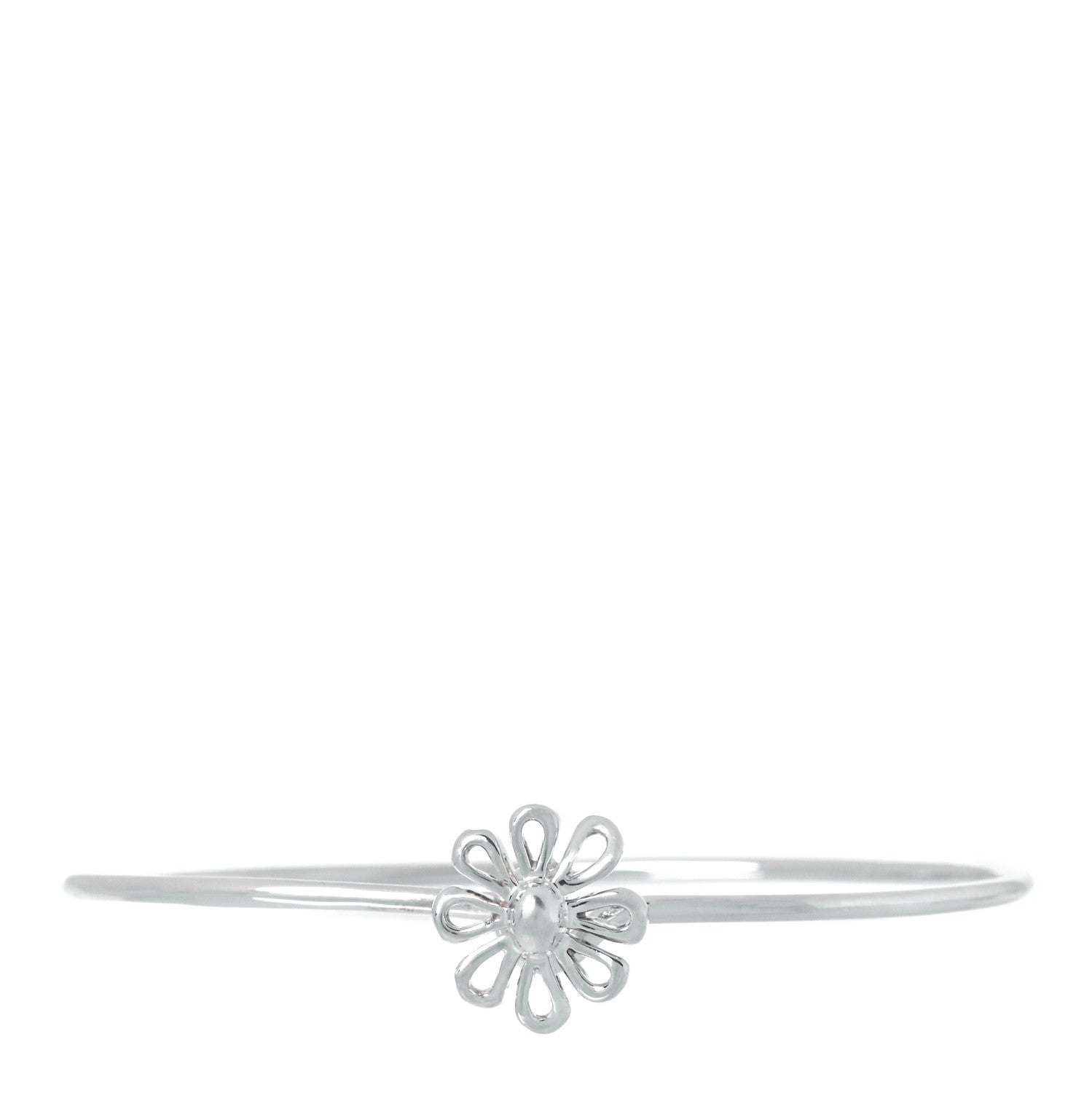 Tiffany Sterling Silver Paloma Picasso Daisy Bangle Bracelet 1 of 4