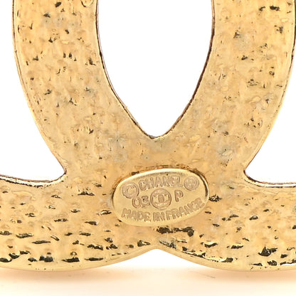 Chanel CC Brooch Gold 4 of 4