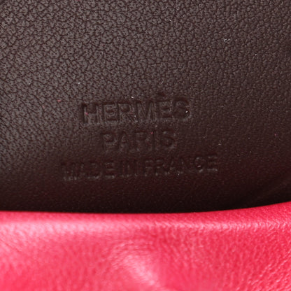 Hermes Milo Lambskin Grigri Rodeo Pegase Horse Bag Charm MM Framboise Rose Sakura Rouge Sellier 4 of 4