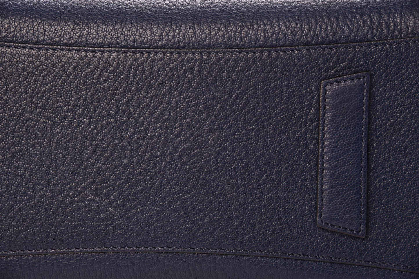 Grained Calfskin Small Antigona Night Blue