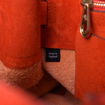 Mulberry Shiny Grain Bayswater Flame 9 of 12