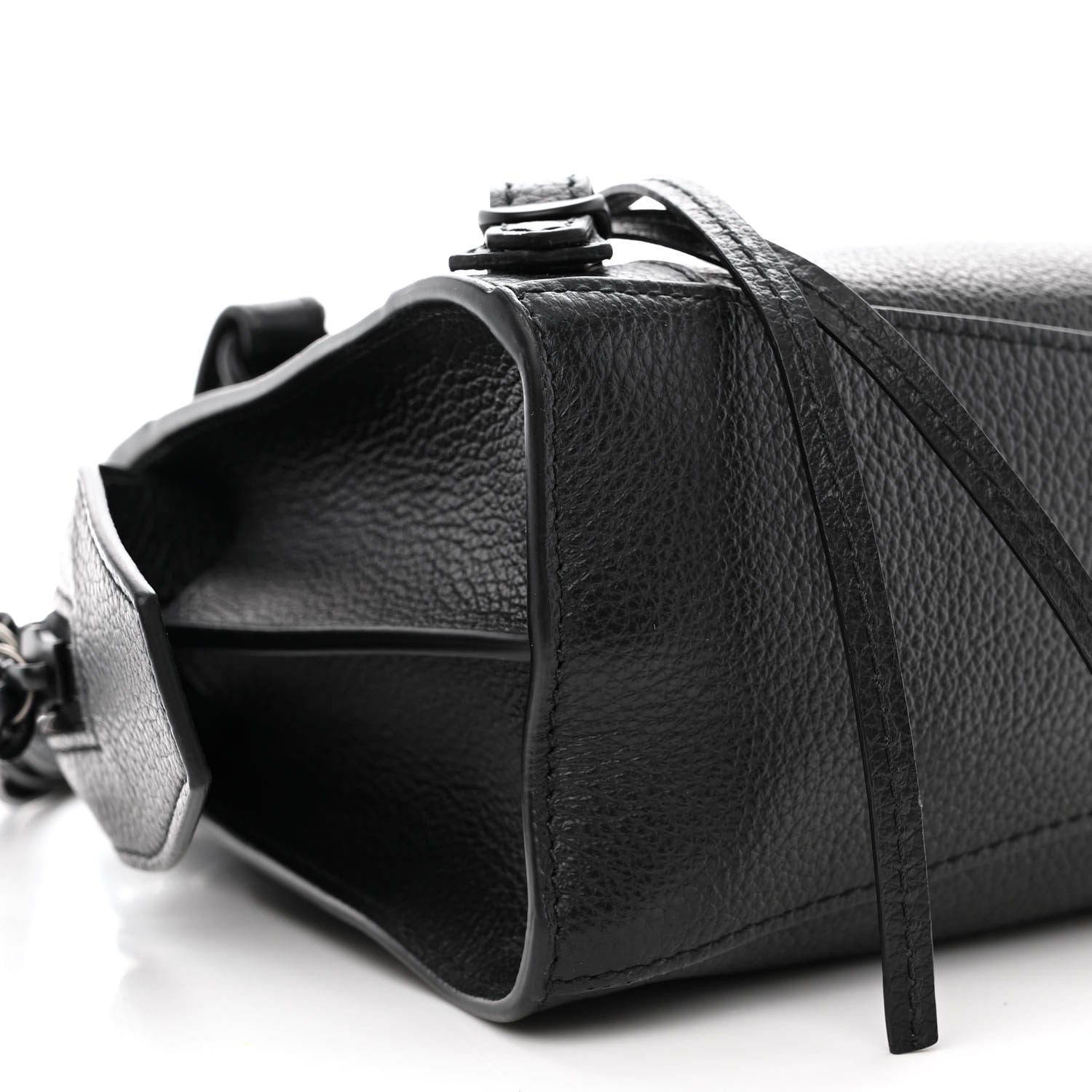 Balenciaga Grained Calfskin Neo Classic Black Hardware Mini City Black 9 of 10