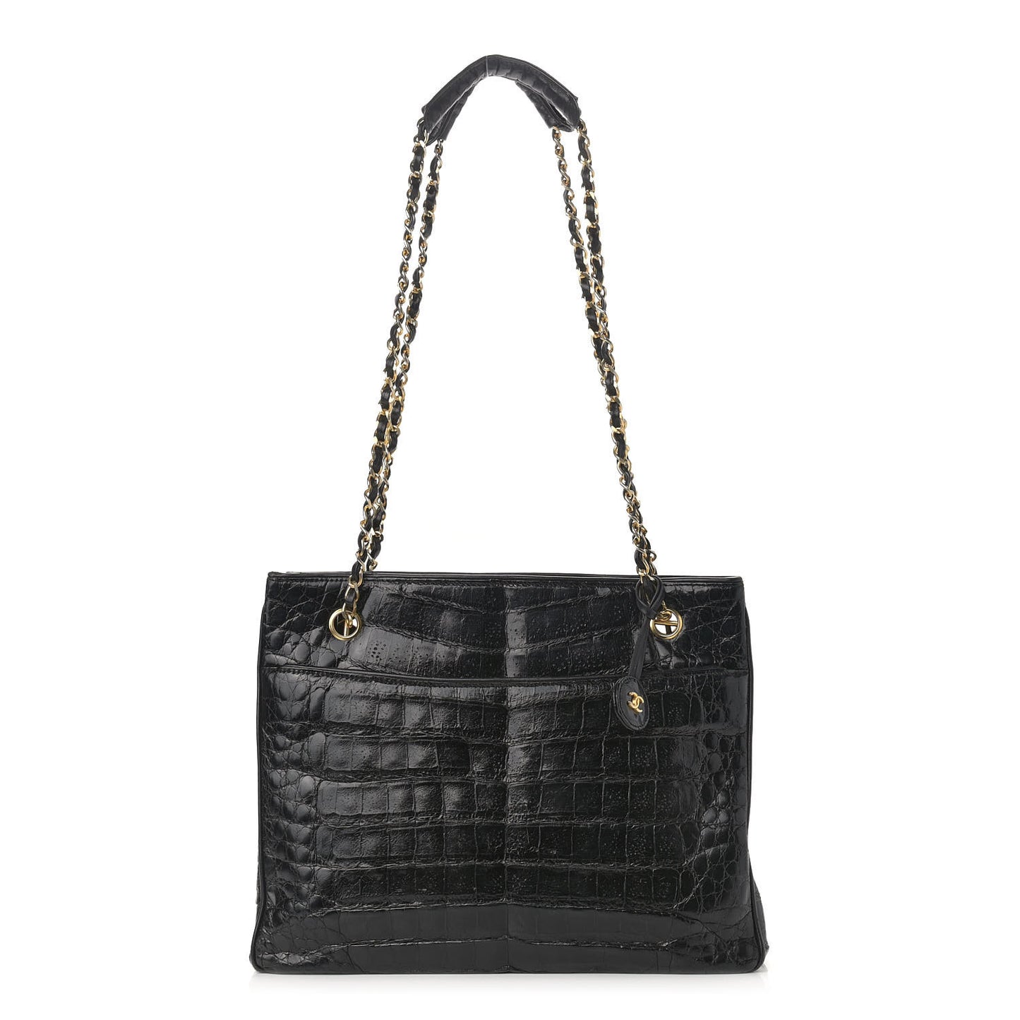 Alligator Tote Black