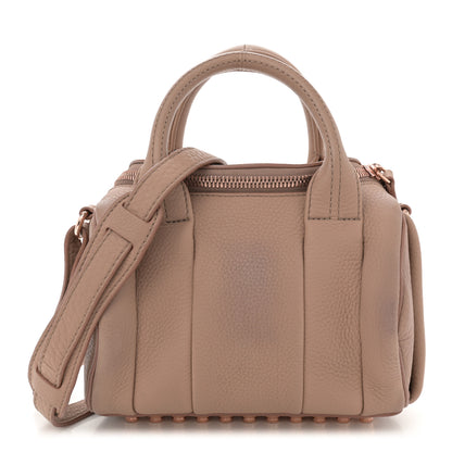 Alexander Wang Pebbled Lambskin Mini Rockie Latte Rose Gold Hardware 1 of 10