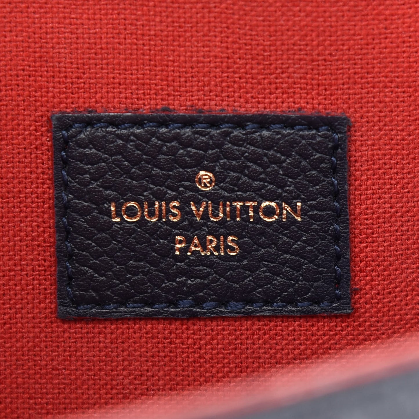 Empreinte Pochette Felicie Chain Wallet Marine Rouge