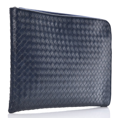 Bottega Veneta Calfskin Intrecciato Small Document Light Tourmaline 3 of 10
