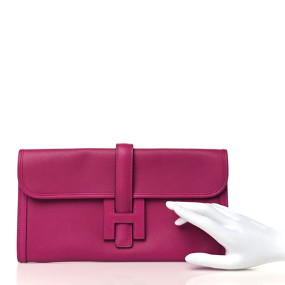Hermes Swift Jige Elan 29 Clutch Rose Pourpre 4 of 17