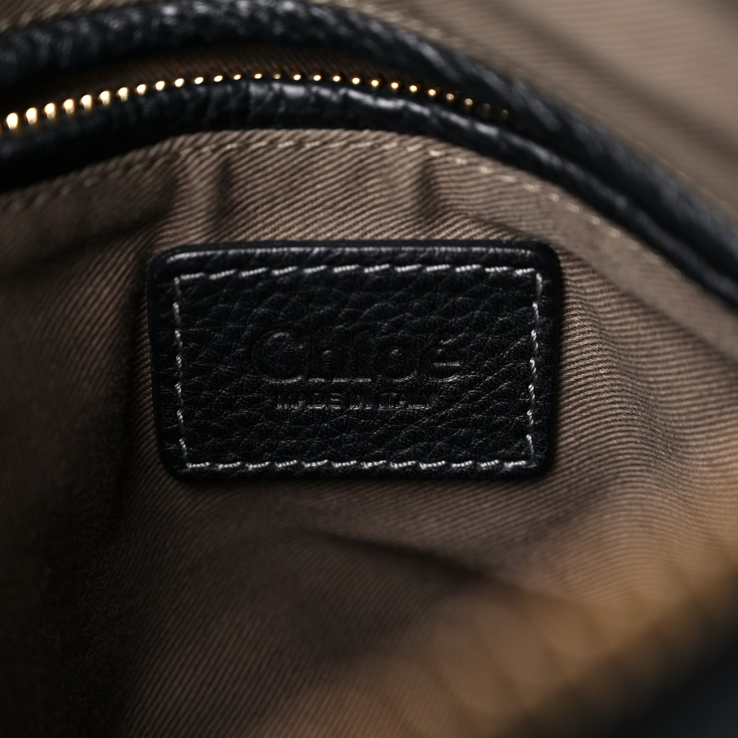 Calfskin Medium Marcie Satchel Black