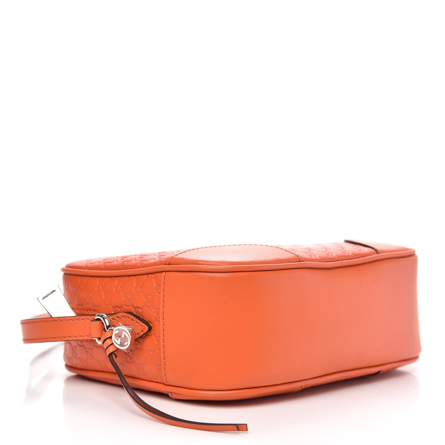 Gucci Soft Microguccissima Mini Bree Messenger Bag Sun Orange 4 of 10