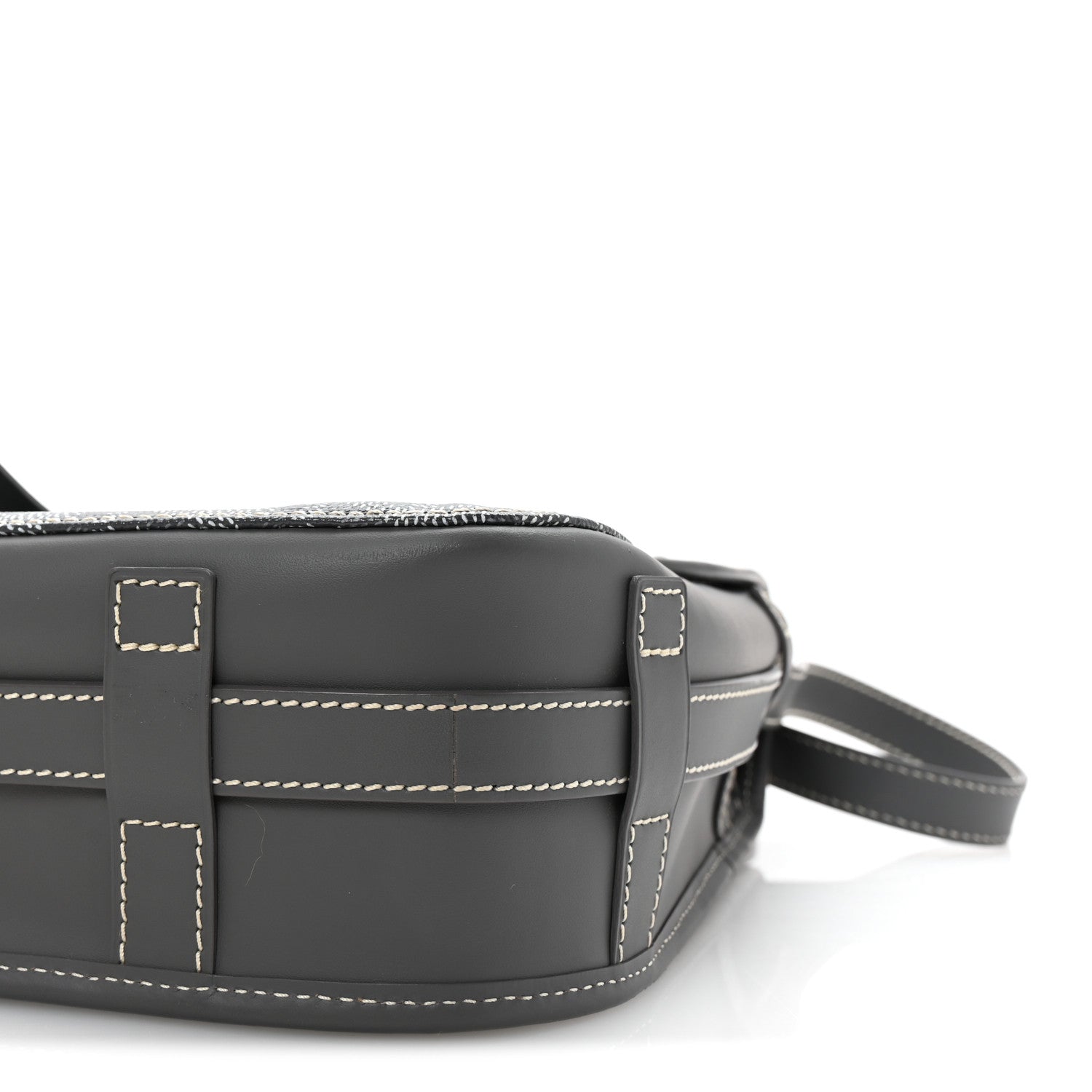 Goyard Goyardine Belvedere II MM Messenger Bag Grey 9 of 9