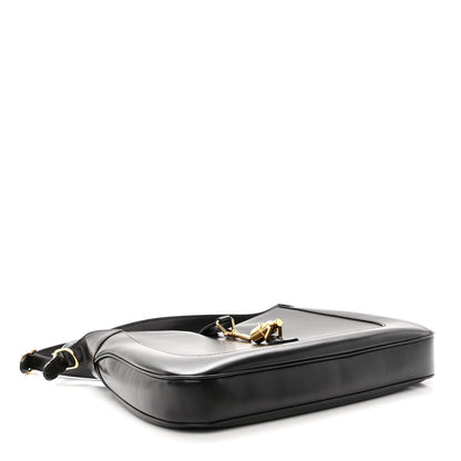 Gucci Boarded Dyana Lux Calfskin Medium Jackie 1961 Hobo Black 4 of 10